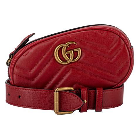 fanny pack gucci red|Gucci fanny pack ioffer.